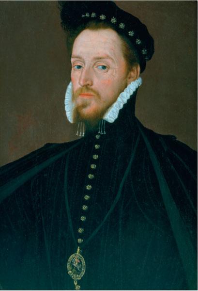 Steven van Herwijck Portrait of Henry Carey, 1st Baron Hunsdon oil painting image